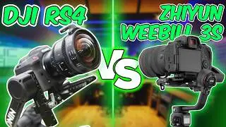 World Best GIMBALS : DJI RS 4 Combo vs. Zhiyun Weebill S -3-Axis Gimbal showdown | Which is better?🎥
