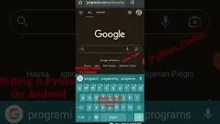 Writing A Python Script With Android 