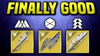These Exotic Glaives are FINALLY META (Builds for All 3 Classes) 【 Destiny 2 】