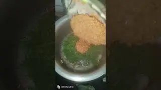 How to make my morning breakfast soye ki bhaji roti #viralvideos #shorts #soyeon #youtubeshorts