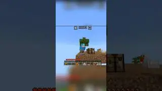main one block malah hewannya jatuh semua #minecraft #fypシ #candyblue #subscribe