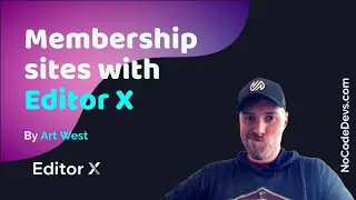 Create a membership website with Editor X