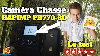 HP770-8D test HAPIMP: 4K hunting camera with 2 lenses! # HAPIMP