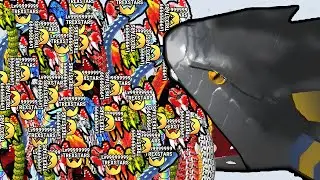 Snake Clash! .io - MAX LEVEL! Epic Snake Clash.io Gameplay! #97