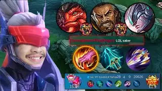 HAMPIR KALAH😱 BEGINI CARA GLOBAL SABER MEMBALIKAN KEADAAN EPIC COMBACK IS REAL | MOBILE LEGENDS