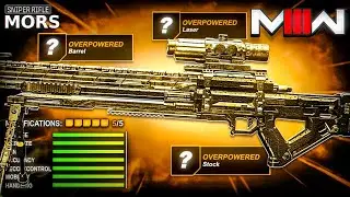 the BEST "MORS" Sniper Class Setup Loadout to USE in Modern Warfare 3!