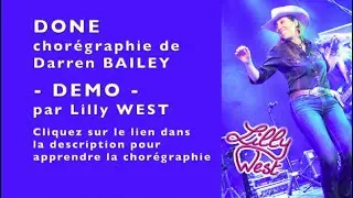 [DEMO] DONE de Darren BAILEY, enseignée par Lilly WEST