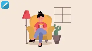 Simple Vector Art in Mobile | Infinite Design Speed Art