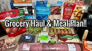 ✨NEW ✨ GROCERY HAUL & MEAL PLAN | SAMS | WALMART | ALDI | TARGET | IN WITH JEN