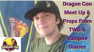 I'm Going To Dragon Con! Panel Schedule, Charity Auction, & Props From TWD & Vampire Diaries