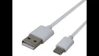 Два кабеля MOSUNX White 1M USB 3.1 USB-C Type C