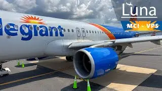 Allegiant Air Airbus A320 Flight From Kansas City to Destin/Fort Walton