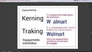 Tipografia parte #2 - Kerning, Traking e Espaçamento entrelinhas