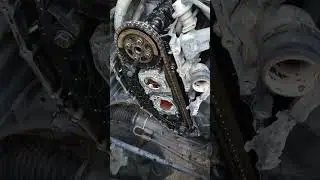 BMW e46 m43b19 розтягнувся ланцюг. Шум і стук двигуна. #bmwengine