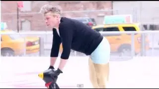 Standard Hotel Ice Rink Triple Axle Disaster