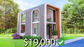 (4x7 Meters) Small House | Two Storey Tiny House Design | 2 Bedroom | House Design Ideas