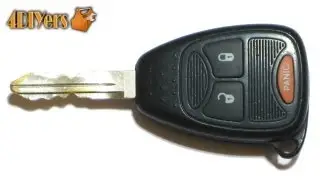 DIY: Dodge Key Fob Battery Replacement & Disassembly