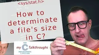 How to determinate a file's size in the C programming language?