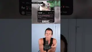 Streamer Tortures Himself for 11 Days to Beat No Sleep Record #Shorts