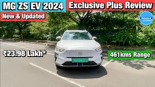 MG ZS EV 2024 Exclusive Plus Most Detailed Review | Second Top Model | 2024 MG ZS EV Exclusive+