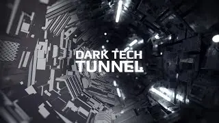 Dark Tech Tunnel || Blender File