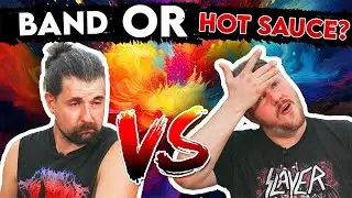 Band or Hot Sauce? 🌶️ Falsche Antwort, scharfe Strafe!
