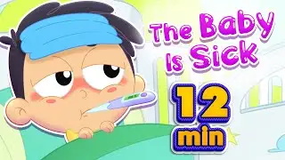the baby is sick and more songs - super kids