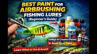 A Beginner Guide: What is The Best Paint for Lure Painting with an airbrush?
