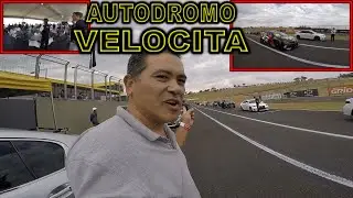 FUI NO AUTODROMO VELOCITA A CONVITE DA TOYOTA .