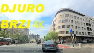 Nemanjina Street, Belgrade, Serbia, 4K, April 2021