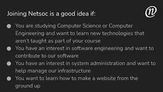 Netsoc Channel Trailer