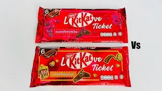 Kitkat Love Tickets chocolates comparison