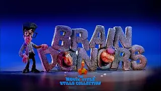 Brain Donors (1992) title sequence