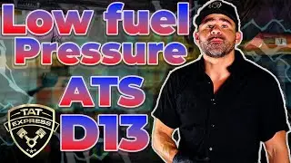 D13ATS fuel pressure fault/How to fix derated Volvo D13/ATS Fuel pressure fault/will not regenerate