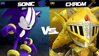 Darkspine Sonic vs Excalibur: Super Smash Bros Ultimate Mods Quickie