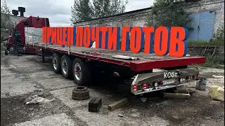 Охапка дров, прицеп почти готов