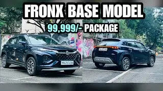 MARUTI SUZUKI FRONX BASE MODEL UPGRADED TO TOP IN ₹99,999/- FRONX SIGMA CNG 📞9820569891/9833751777