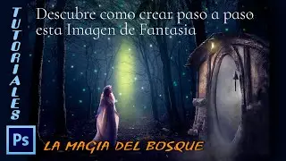 Composición surrealista La Magia del bosque