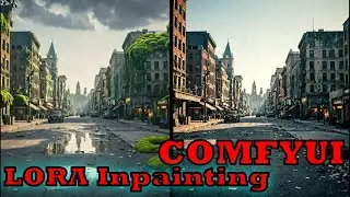 Comfyui Tutorial: LoRA Inpainting Process with Turbo model 