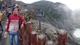 Pemandangan Indah di Gunung Tangkuban Perahu 2024 || Legenda Sangkuriang