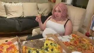 Eating 3 Large Pizzas 🍕