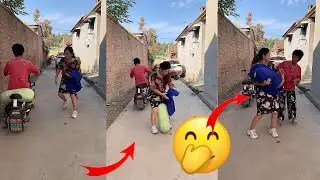 Picking up a big winter melon for free! Best Funny Videos Daily Chinese Funny Clips Part 96