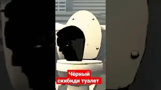 скибиди туалет чёрный