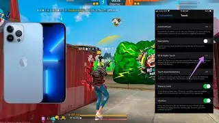 90% HEADSHOT RATE :- My Settings ⚙️♥️ [ Hud + Dpi ] 📲 iPhone freefire highlights ✨👾