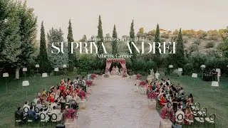 Supriya & Andrei | Greece | Indian-Romanian Wedding | Epic Stories