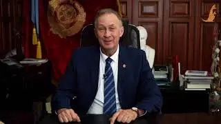 Ректор НГМУ Игорь Олегович Маринкин приветствует участников Конгресса