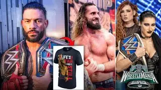 Wrestlemania 40 PLANS Revealed ! ,Roman Reigns New Merchandise !, Seth Rollins Missing Shows ? 2023