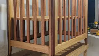 Hand Crafted Baby Crib With Traditional Joinery|Paano Gumawa ng Crib|How to make Baby Crib