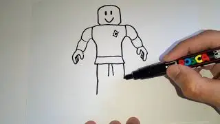 Cómo DIBUJAR un CHICO de ROBLOX