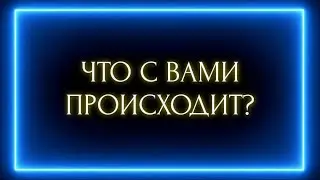 ЧТО С ВАМИ ПРОИСХОДИТ ?